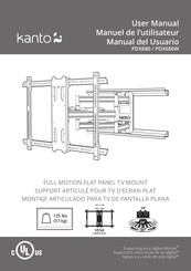 Kanto PDX680 Manual Del Usuario