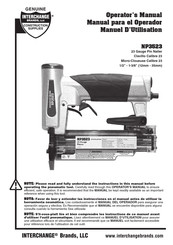 Interchange NP3523 Manual Del Operador