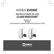 Widex EVOKE E-F2 RITE Instrucciones De Uso