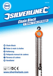 Silverline 633705 Manual Del Usuario