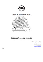 ADJ MEGA PAR PROFILE PLUS Instrucciones De Usuario