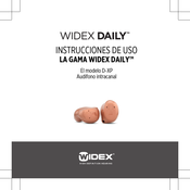 Widex DAILY D-XP Instrucciones De Uso