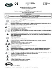 SIOUX SCO10S204F Instrucciones Y Lista De Piezas