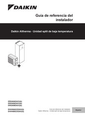 Daikin Altherma EHVH04S23DAV Guía De Referencia Del Instalador