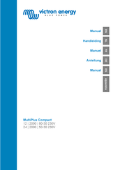 Victron energy MultiPlus Compact 24/2000/50-50 Manual De Instrucciones