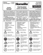 Homelite d25mha Manual Del Operador