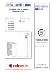 Atlantic WOYG112LCTA Manual De Instalación Y De Puesta En Marcha