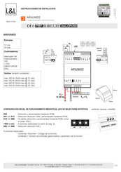 L&L ARVUNID2 Instrucciones De Instalación