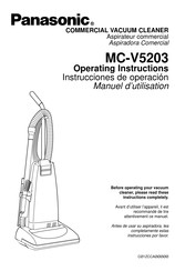 Panasonic MC-V5203 Instrucciones De Operación