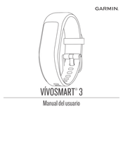 Garmin VÍVOSMART 3 Manual Del Usuario