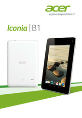 Acer ICONIA B1-710 Guía De Usuario