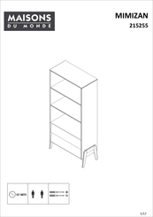 MAISONS DU MONDE MIMIZAN 215255 Manual De Instrucciones