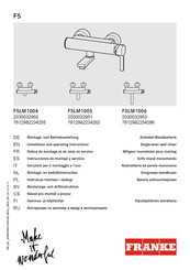 Franke F5LM1004 Instrucciones De Montaje