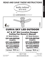 Luminance Brands Kathy Ireland Home CF144LWW00 El Manual Del Propietario