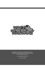 Nostalgia Taco Tuesday TTSB3YRG Instrucciones Y Recetas