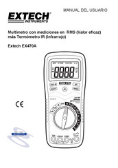 Extech Instruments EX470A Manual Del Usuario