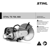 Stihl TS 800 Manual De Instrucciones