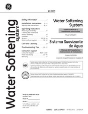 Ge GXSS20H Manual Del Propietario E Instrucciones De Instalación