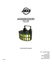 Adj AGGRESSOR TRI LED Instrucciones De Usuario