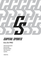 CAPITAL SPORTS Evo Air PRO Manual Del Usuario