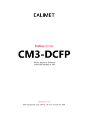 Calimet CM3-DCFP Instrucciones