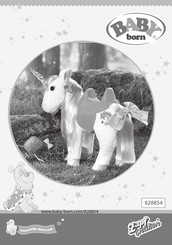 BABY born Zapf Creation Fantasy Einhorn Manual De Instrucciones