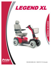 Pride LEGEND XL Manual De Usuario