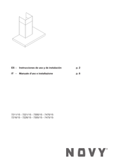 Novy 7226/15 Instrucciones De Uso