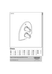 Grohe Chiara 19 413 Manual De Instrucciones