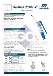 Macnaught LEVERGUN K45-02 Manual De Instrucciones