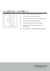 SYSTEMPOOL S+LINE 9BC+5 Manual De Instalación Y Usuario