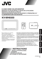 JVC KV-MH6500 Manual De Instrucciones