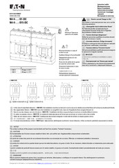 Eaton N4-4-S1-DC Serie Instrucciones De Montaje