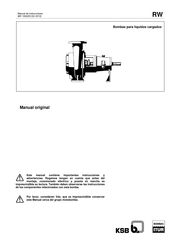 KSB RW Manual De Instrucciones