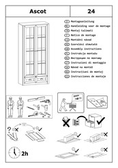 Home affaire Ascot 24 Instrucciones De Montaje