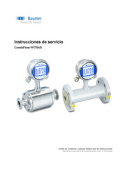 Baumer CombiFlow PF75H Instrucciones De Servicio