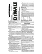 DeWalt DC728 Manual De Instrucciones