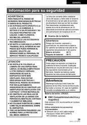 Panasonic HDC-SD909 Manual Del Usuario