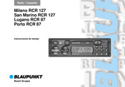 Blaupunkt Lugano RCR 87 Instrucciones De Manejo