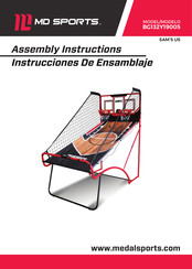 MD SPORTS BG132Y19005 Instrucciones De Ensamblaje