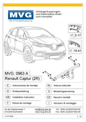 MVG 0963 A Instrucciones De Montaje