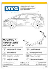 MVG 0972 A Instrucciones De Montaje