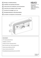 KEUCO 56162 000272 Instrucciones De La Instalación Y De Funcionamiento