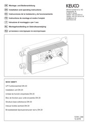 KEUCO 56161 000071 Instrucciones De La Instalación Y De Funcionamiento