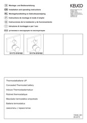 KEUCO 51173 010182 Instrucciones De La Instalación Y De Funcionamiento