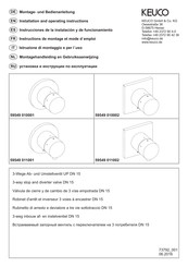 KEUCO 59549 010002 Instrucciones De La Instalación Y De Funcionamiento