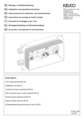 KEUCO 56163 000073 Instrucciones De La Instalación Y De Funcionamiento