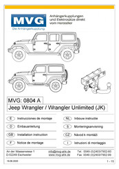 MVG 0804 A Instrucciones De Montaje