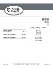 Danby Parcel Guard DPG37B Manual Del Propietário