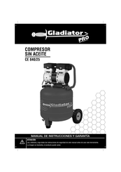 Gladiator PRO CE 840/25 Manual De Instrucciones Y Garantía